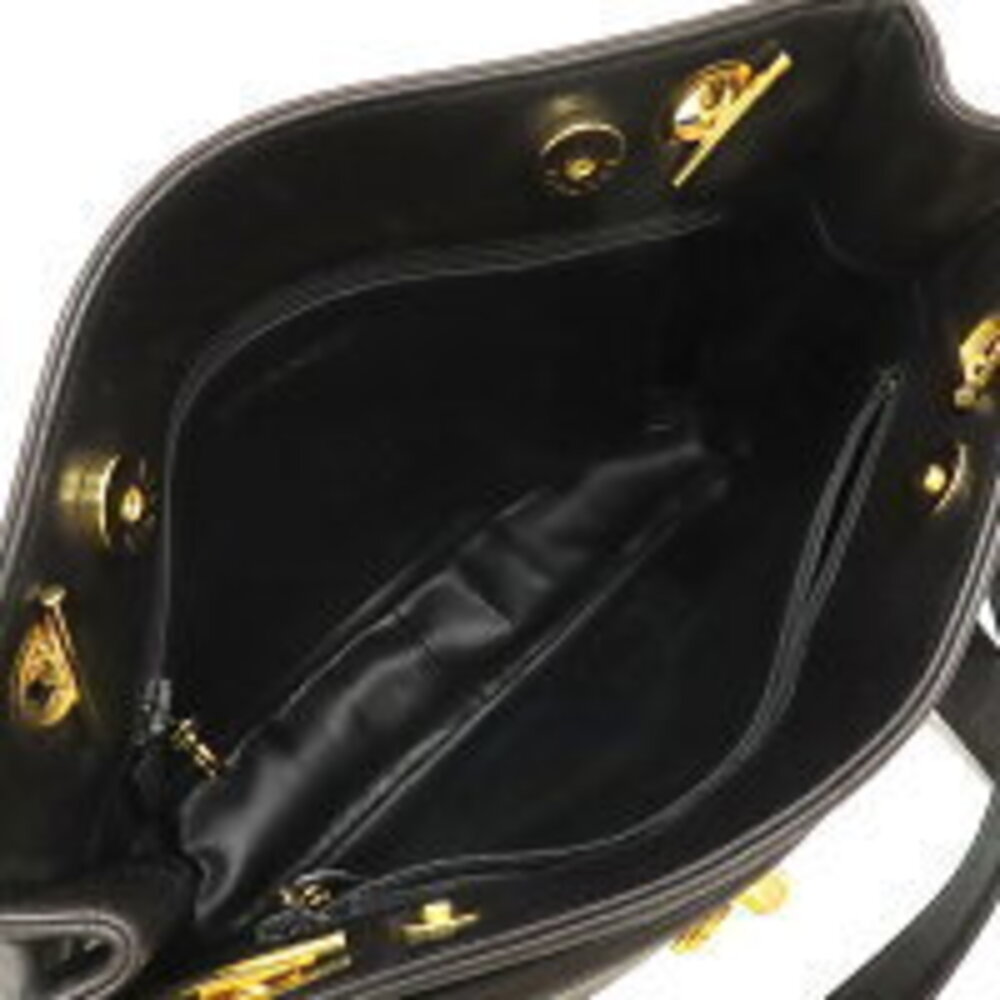 Chanel Shoulder Bag Coco Mark lambskin black chain - Picture 12 of 13